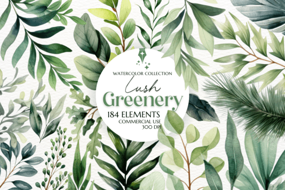 Download Lush Greenery Clipart Sublimation - Premium Resources